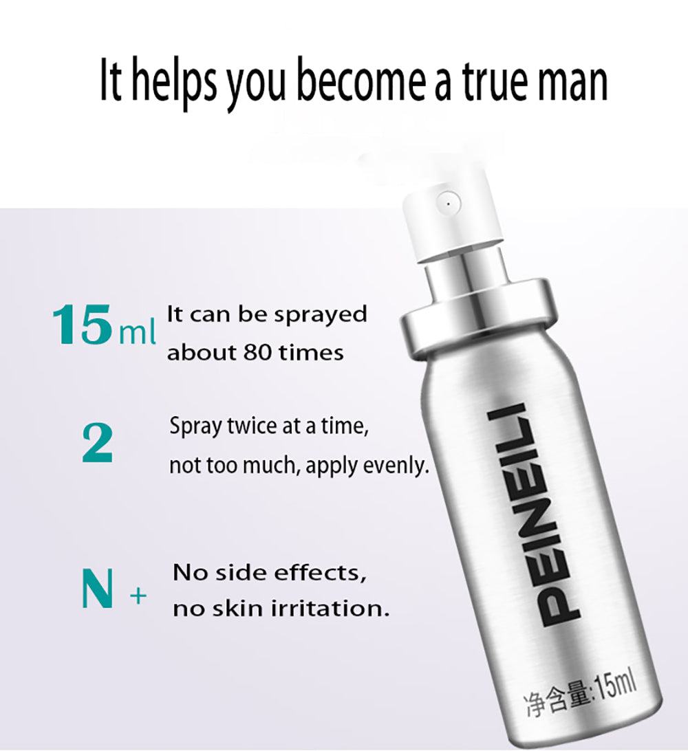 Peineili セックスエイズ遅漏スプレー性的快感を高める 15 ミリリットルお手入れが簡単肌を刺激しない