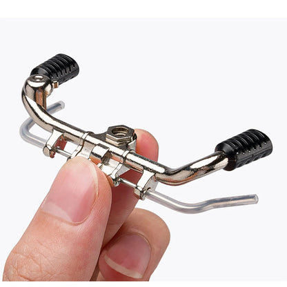 لعبة دراجة كلاسيكية بمقياس 1:10 مصنوعة من خليط معدني، هدية للأطفال، تجميع نماذج، هواية