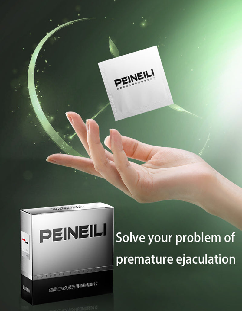 Peineili ウェットワイプ 遅延射精 性的快感を高める 12 個/箱 お手入れ簡単 肌を刺激しない