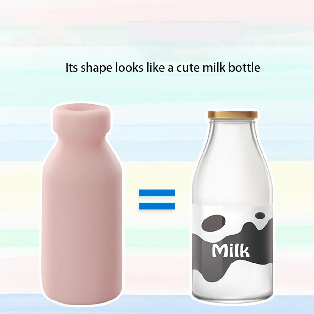 زجاجة الحليب لعبة الجنس للرجل الموزه TPE لينة الذكور الاستمناء المهبلي مقلوب قالب لعبة الكبار