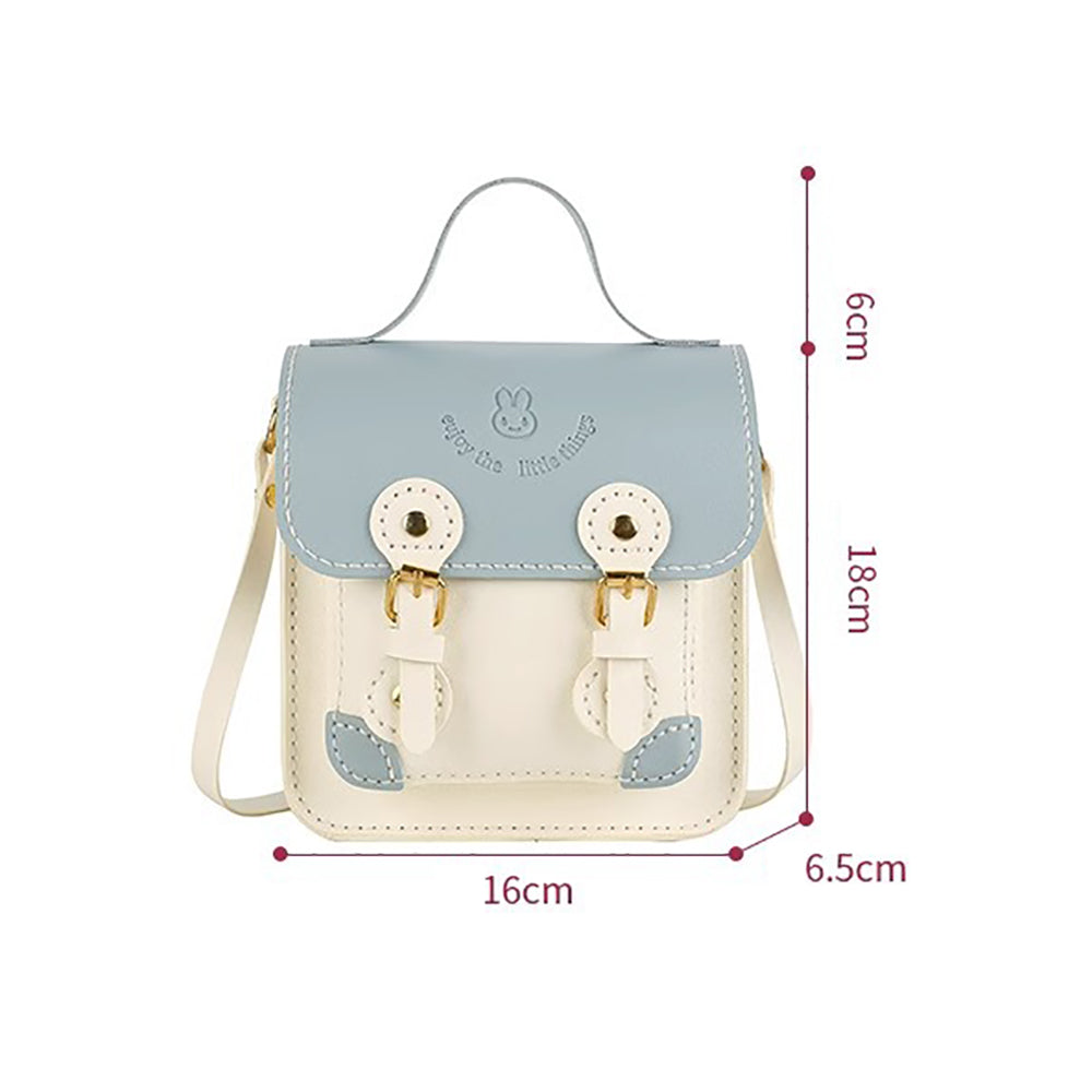 DIY Toy Craft Kit Handmade Handbag Assemble Inclined Shoulder Bag Fashion Cute Gift for Kid Girl Girlfriend Woman