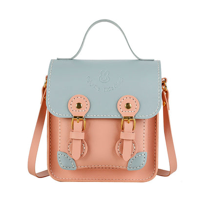 DIY Toy Craft Kit Handmade Handbag Assemble Inclined Shoulder Bag Fashion Cute Gift for Kid Girl Girlfriend Woman