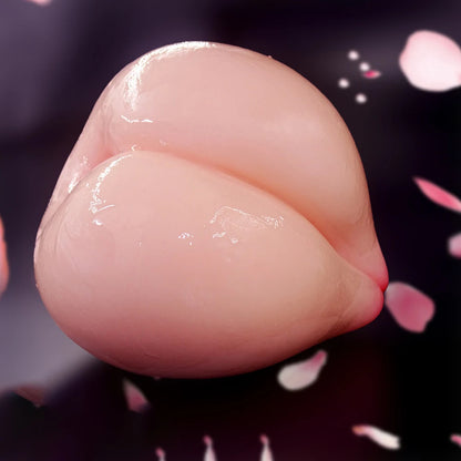 Peach Sex Toy For Man Masturbators TPE Soft Male Masturbation Vaginal Inverted Mold Adult Game
