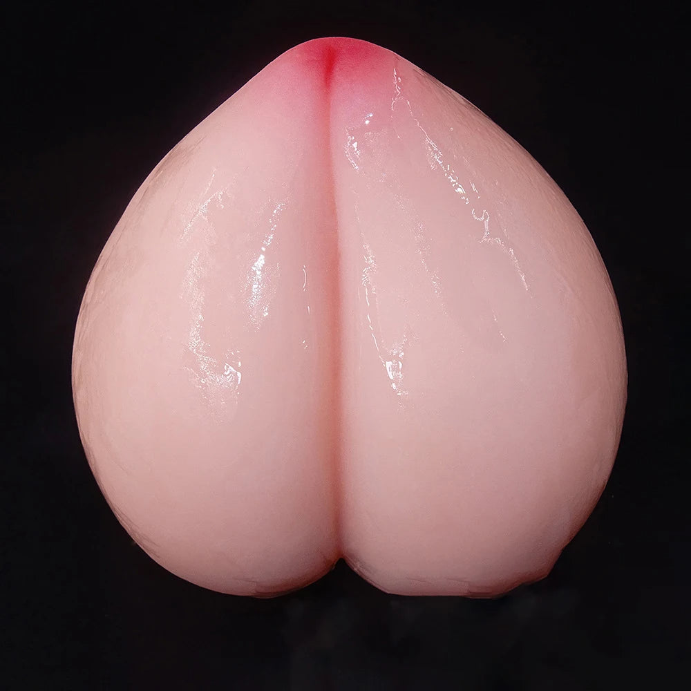 Peach Sex Toy For Man Masturbators TPE Soft Male Masturbation Vaginal Inverted Mold Adult Game