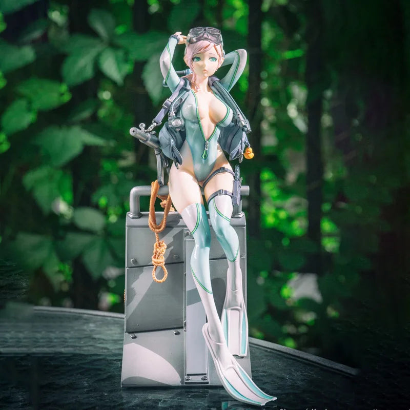 23 سم damttoys بعد المدرسة ارينا فروغلادي ايجر مثير فتاة في المدرسة الثانوية العليا العمل دمية بولي كلوريد الفينيل سلسلة هدية أوتاكو