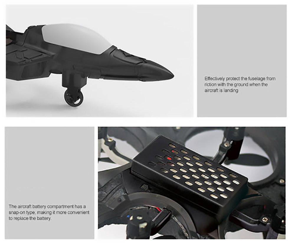 F-22 Fighter Jet Stunt Drone – 4 Brushless Motor RC Quadcopter with LED Lights, Auto Flip, One-Key Takeoff/Landing – Crash-Proof EPP Foam – Perfect for Beginners & Teens 14+