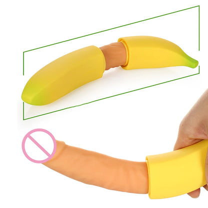 Banana Sex Vibrator Toy Woman Masturbation Young Lady Mini Silicone Material Waterproof Lithium Battery Easy to Hide