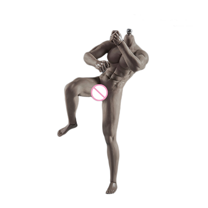 Super Flexible Male Seamless Body with Stainless Steel Ball Joints, 28 Points Articulations, for 1/6 Scale Action Figure