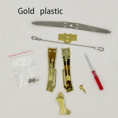 スーパーミニクロスボウミニ矢印 DIY おもちゃ男の子ギフトキーチェーンプラスチック発射つまようじ屋外ワイヤーロープアセンブリ弓弦