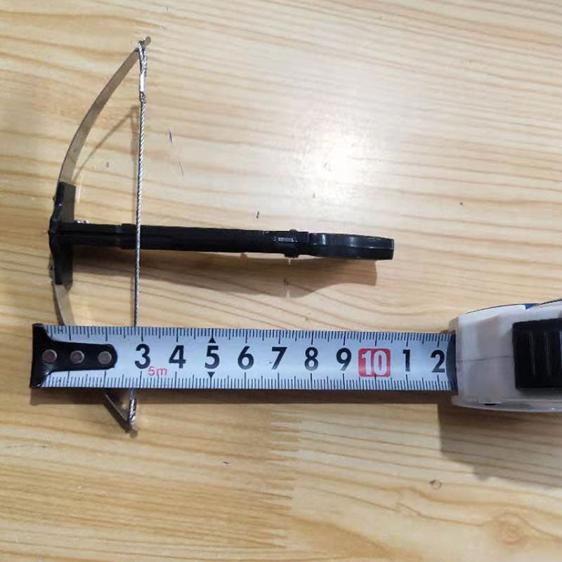 スーパーミニクロスボウミニ矢印 DIY おもちゃ男の子ギフトキーチェーンプラスチック発射つまようじ屋外ワイヤーロープアセンブリ弓弦