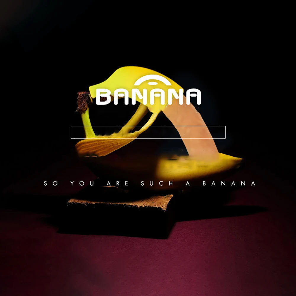 Banana Sex Vibrator Toy Woman Masturbation Young Lady Mini Silicone Material Waterproof Lithium Battery Easy to Hide