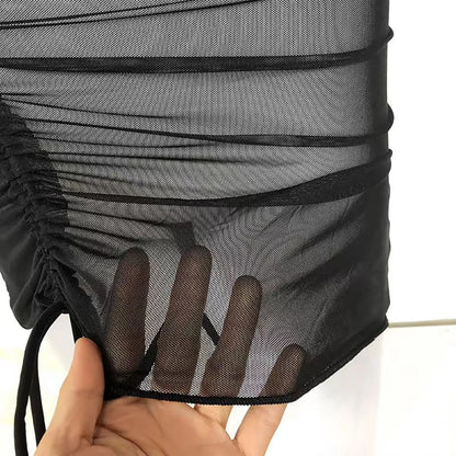 人前で野外セックス 女装透視ガーゼ お色気ゆるゆる夏の露出マニア