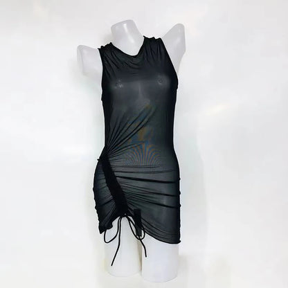 人前で野外セックス 女装透視ガーゼ お色気ゆるゆる夏の露出マニア