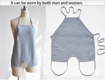 ベストセクシーなエプロン男性女性一般的なセクシーなランジェリー腹巻パジャマスリープコートネグリジェ冬保温セックスカップルいちゃつく