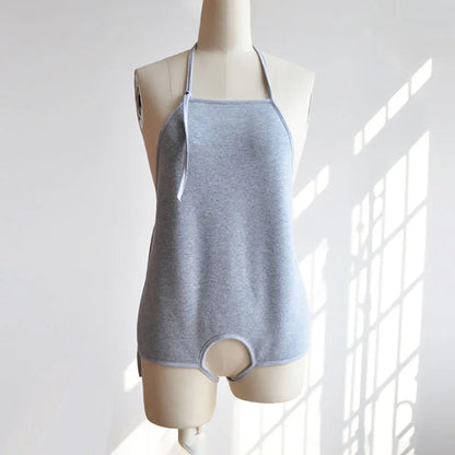 ベストセクシーなエプロン男性女性一般的なセクシーなランジェリー腹巻パジャマスリープコートネグリジェ冬保温セックスカップルいちゃつく