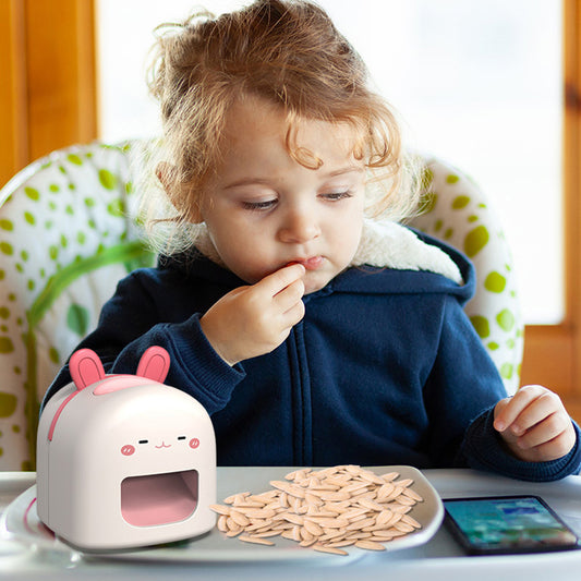 آلة تقشير بذور عباد الشمس والبطيخ على شكل حيوان وأرنب ونمر وخنزير لعبة هدية