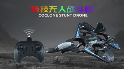 F-22 Fighter Jet Stunt Drone – 4 Brushless Motor RC Quadcopter with LED Lights, Auto Flip, One-Key Takeoff/Landing – Crash-Proof EPP Foam – Perfect for Beginners & Teens 14+
