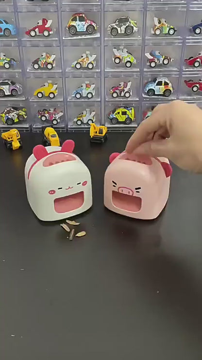 Sunflower Seed Melon Machine Shelling Animal Rabbit Tiger Pig Gift Toy